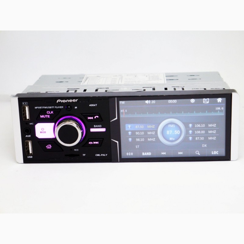 Фото 5. Автомагнитола Pioneer 4064T ISO - Сенсорный экран 4, 1+ RGB подсветка + DIVX + MP3 + USB