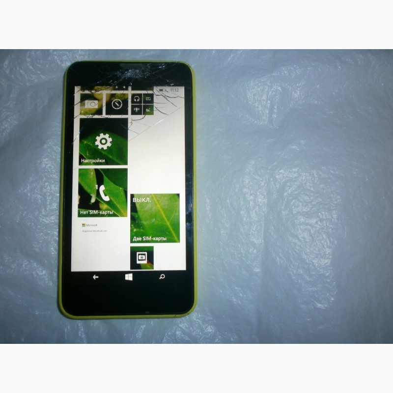 Фото 4. Телефон Lumia 630 ( RM 978) на запчасти