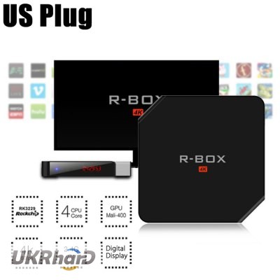 Фото 5. R-BOX 2/8 Android 5.1 smart tv box RK3229 4K смарт тв приставка Кривой рог купить цена