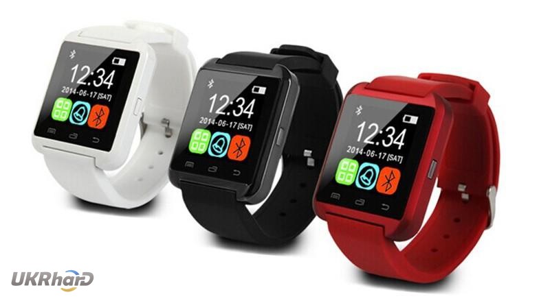 Фото 3. Uwatch U8 умные часы смарт Bluetooth на iOS или Android