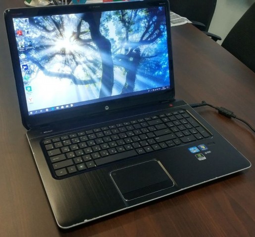 Фото 2. Большой игровой ноутбук HP Pavillion DV7 (core i7, 8gb)