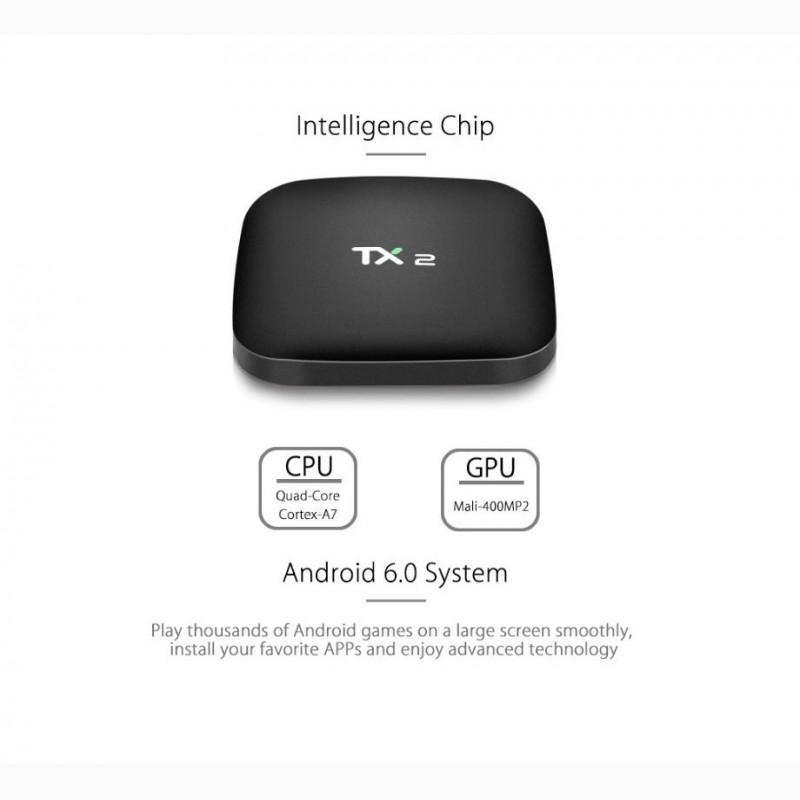 Фото 3. TX2 - новый Android Smart TV Box на Rockchip RK3229, Android 6.1, 1/16Gb
