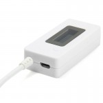 USB тестер KCX-017 измеритель емкости, амперметр, вольтметр