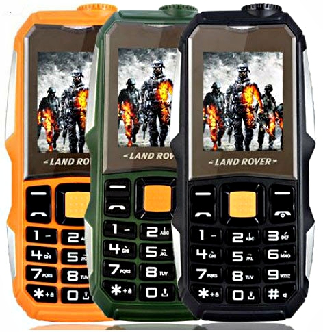 Металлический телефон LAND ROVER L99 2 сим, 2, 2 дюй, 2 Мп, 3800 мА/ч
