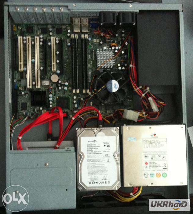 Фото 2. Сервер 2u, 4 Core 2.666 GHz, 8Gb DDR II, 2Tb SATA