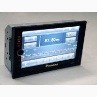 2din Магнитола Pioneer 7018 USB+SD+Bluetooth+ПУЛЬТ НА РУЛЬ (короткая база)