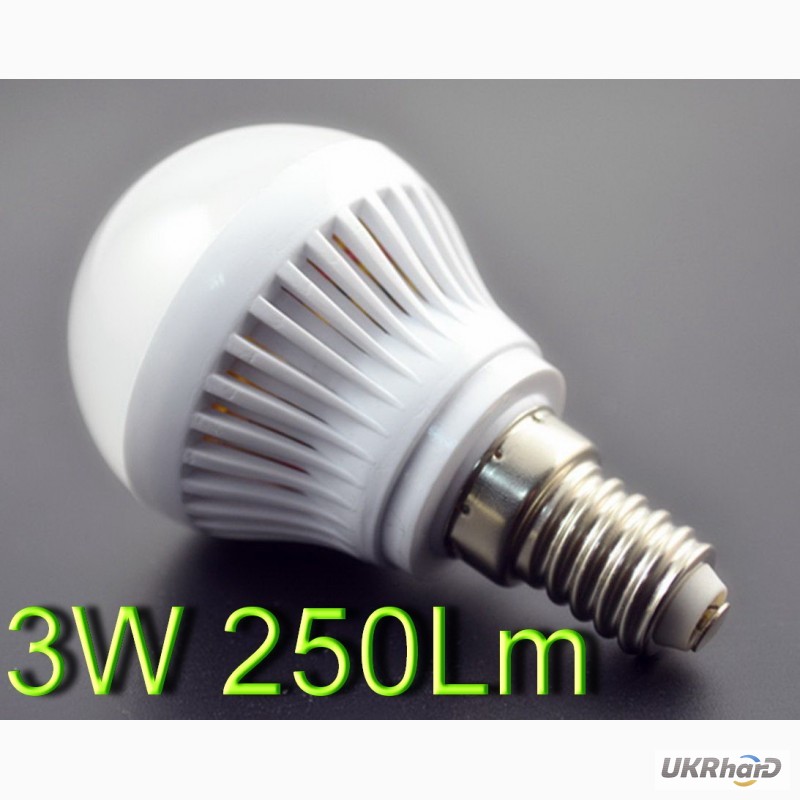 Фото 2. Светодиодная лампа 7W 650Lm E27 220V вольт с гарантией