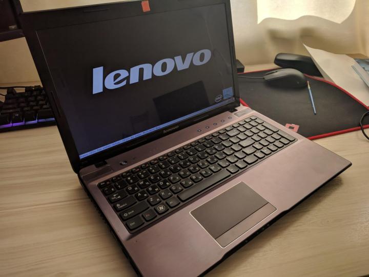 Фото 2. Игровой ноутбук в хорошем состоянии Lenovo Z570