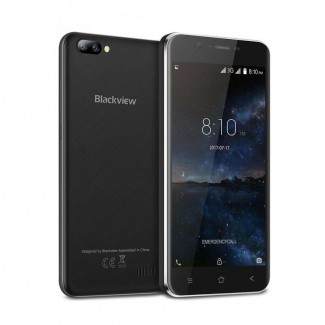 Оригинальный смартфон Blackview A7 2 сим, 5 дюй, 4 яд, 8 Гб, 5 Мп, 2800 мА/ч