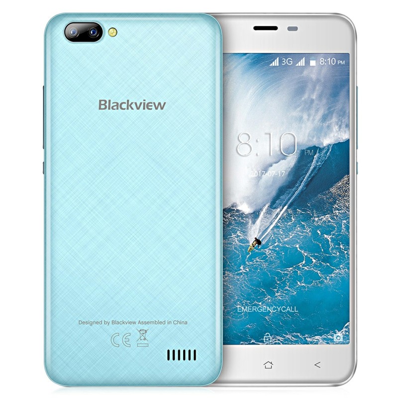Фото 3. Оригинальный смартфон Blackview A7 2 сим, 5 дюй, 4 яд, 8 Гб, 5 Мп, 2800 мА/ч