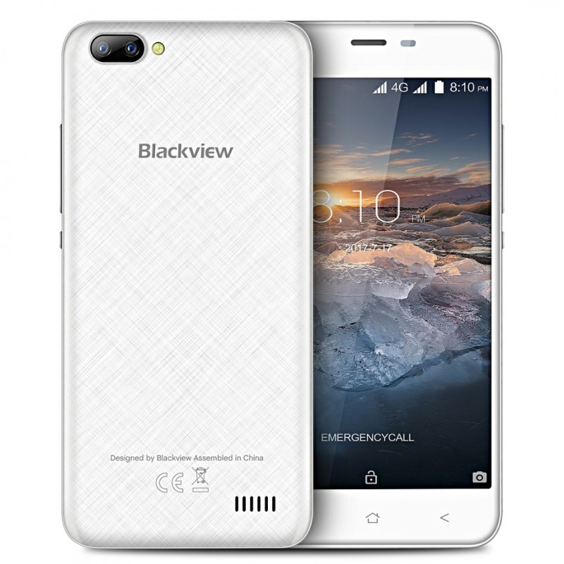 Фото 4. Оригинальный смартфон Blackview A7 2 сим, 5 дюй, 4 яд, 8 Гб, 5 Мп, 2800 мА/ч