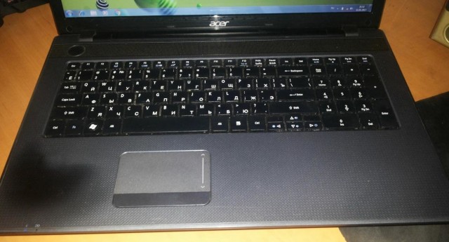 Фото 3. Большой игровой ноутбук Acer Aspire 7739ZG (core i5, 8 гиг)