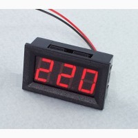 Цифровой панельный вольтметр 0.56 AC 70~500V, красная индикация