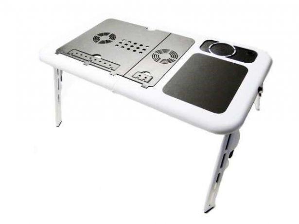 Фото 2. Столик E-TABLE підставка для ноутбука з охолодженням
