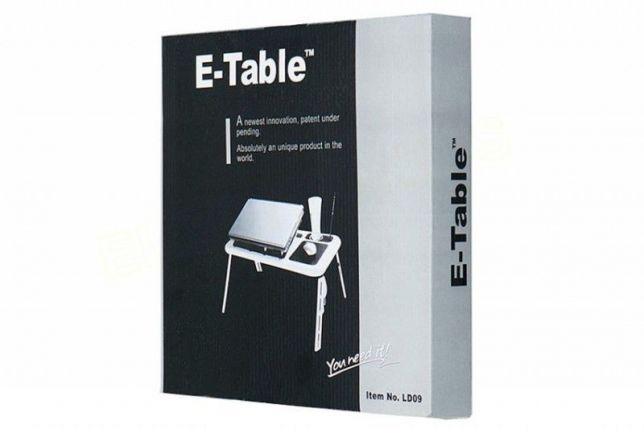 Фото 3. Столик E-TABLE підставка для ноутбука з охолодженням
