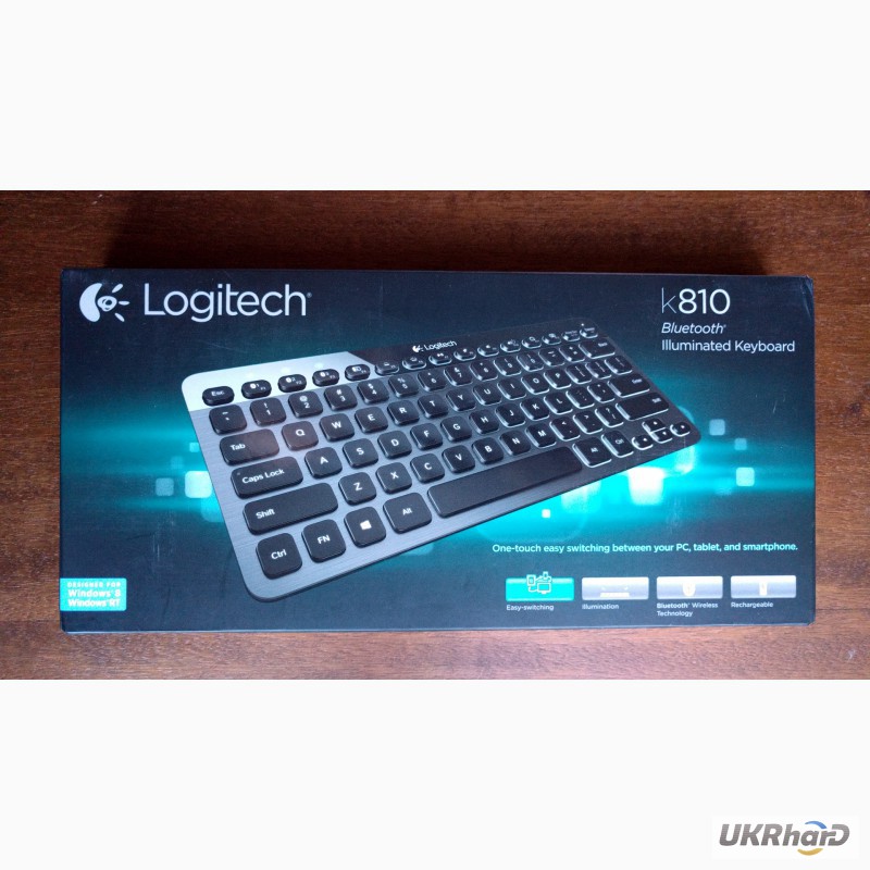 Фото 4. Logitech Bluetooth Illuminated Keyboard K810