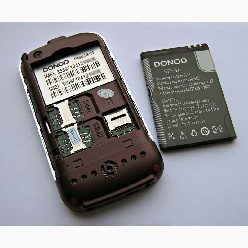 Фото 7. Мобильный телефон Donod D9100 2 сим, TV, сенсорный экран