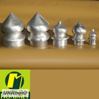 Алюминиевые наконечники для металлических заборов