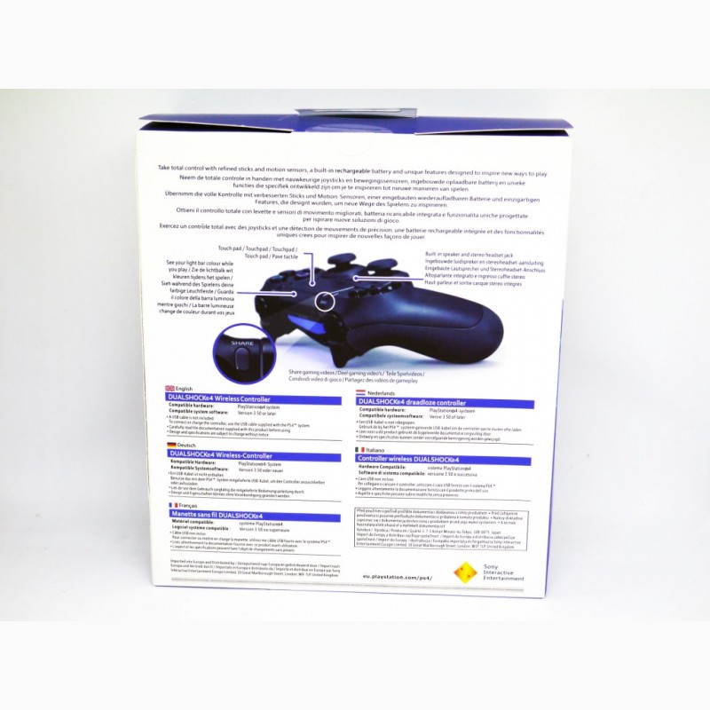 Фото 6. Джойстик Sony PlayStation DualShock 4 беспроводной геймпад Bluetooth