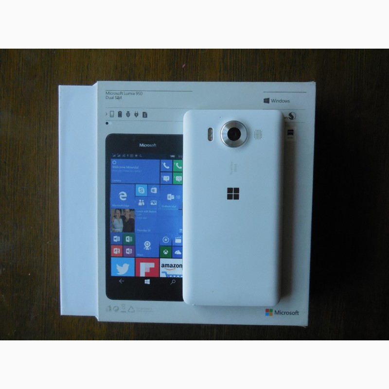 Фото 4. Камерофон Microsoft Lumia 950 Dual Sim White