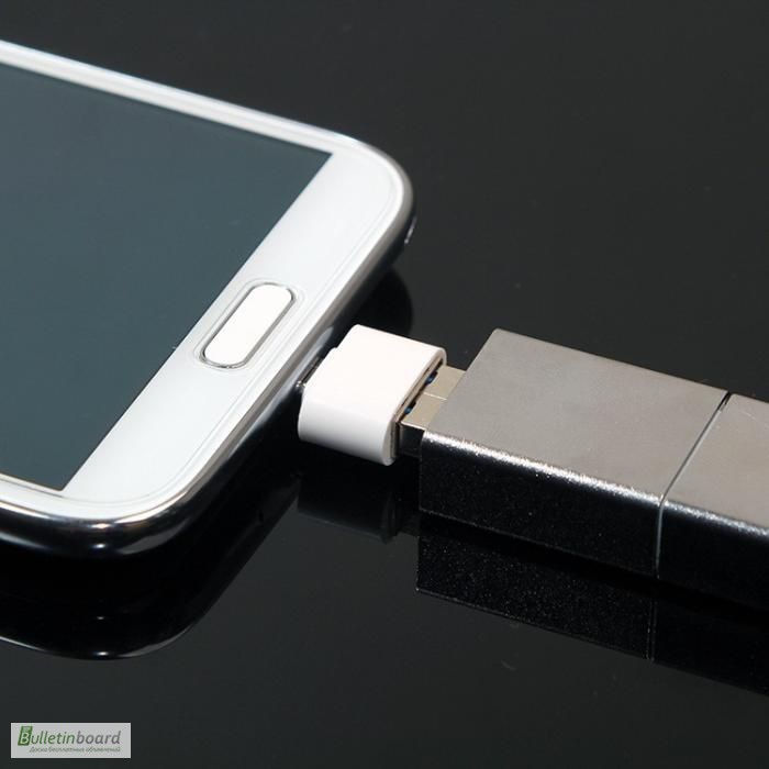 Фото 5. OTG переходник USB на микро USB
