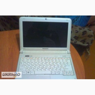 Нерабочий ноутбук Lenovo IdeaPad S12(белого цвета) на запчасти