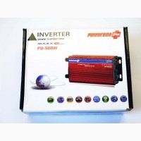 Преобразователь (инвертор) 500W 12V с вольтметром
