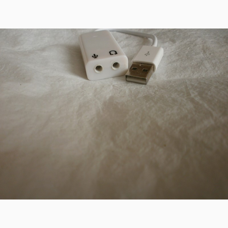 Фото 2. Звуковая карта USB 7.1 Apple для ноутбука, ПК