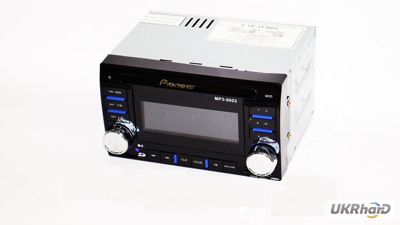 Автомагнитола 2din Pioneer 9902 USB+SD+AUX+пульт RGB подсветка