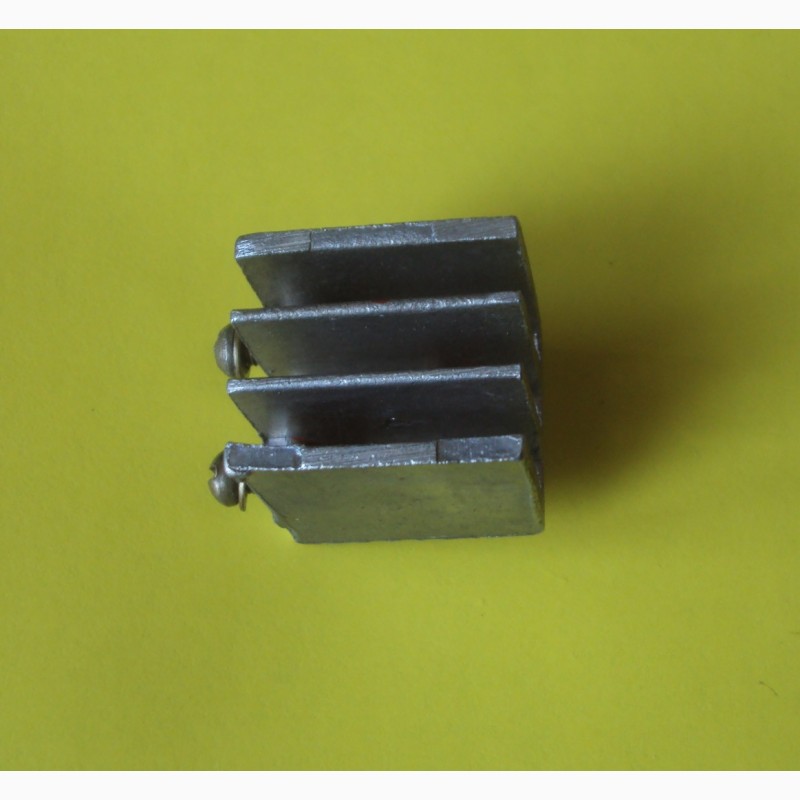 Фото 3. Радиатор охлаждения светодиода, транзистора 25х22х25 (мм.)