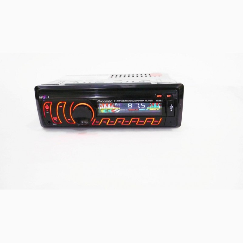 Фото 2. Магнитола Pioneer 8506BT Bluetooth, MP3, FM, USB, SD, AUX - RGB подсветка