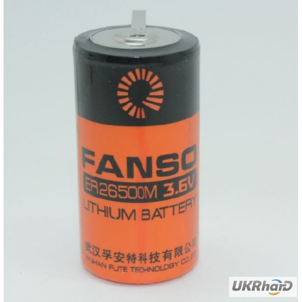 Фото 2. Літієві батарейки FANSO 3, 6 В (Li-SOCl2)