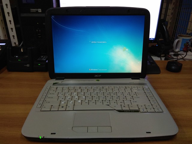 Фото 3. Двух ядерный офисный ноутбук Acer Aspire 4310 для работы