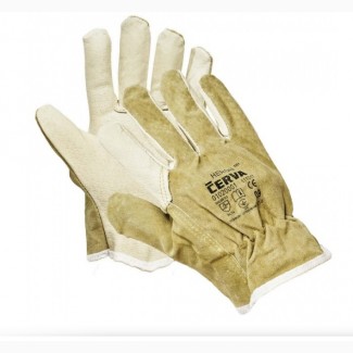 Робочі захисні шкіряні рукавички HERON WINTER