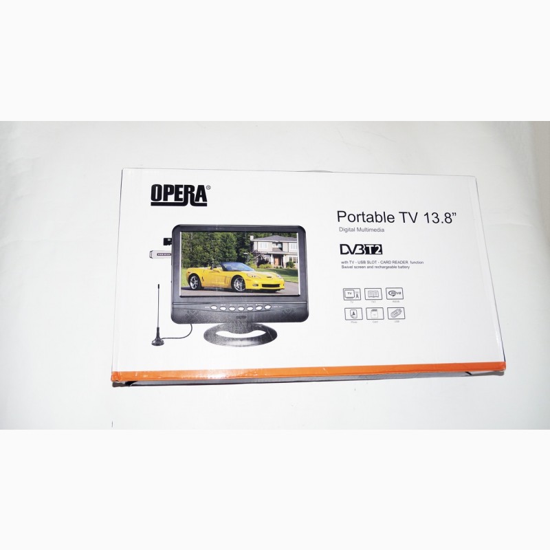 Фото 7. 13, 8 TV Opera 1002 + HDMI Портативный телевизор с Т2 (реальный размер экрана 10)