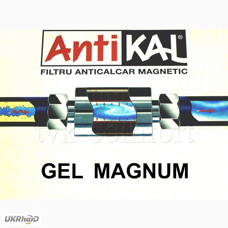 Фото 3. Фильтр магнитный Antikal «GEL» для воды 1 арт. 125.031.00