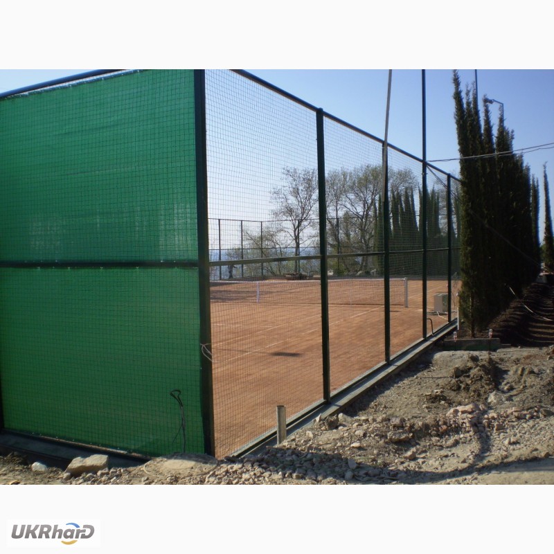 Фото 2. Ограждения спортивных площадок теннисных кортов ограждение