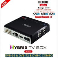 KI PRO DVB S2/T2/C - гибридный UltraHD тюнер S2/T2/C, Amlogic S905D, Android 7.1, 2/16G