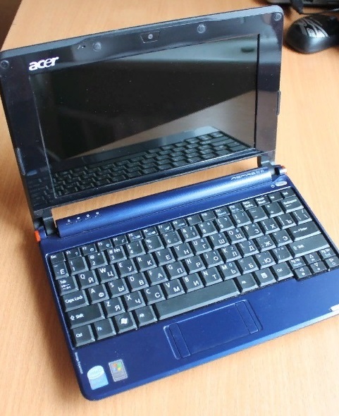 Фото 3. Маленький, производительный нетбук Acer Aspire ZG5// (батарея 1, 5часа)