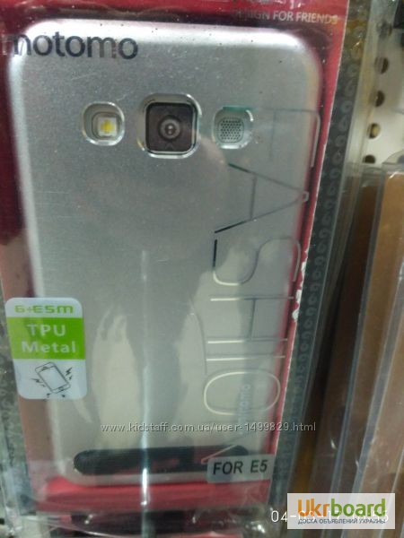Фото 9. Чехол Samsung E500 E5, защитное стекло