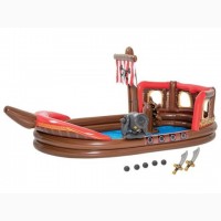 Детский надувной бассейн Пиратский корабль