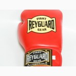 Боксерские перчатки 10ун с печатью ФБУ красные Боксерские перчатки ФБУ Кожа REYGUARD