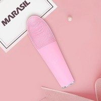 Щетка-массажер для умывания Marasil Dua Fit Розовая - Оригинал Япония