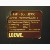 Колонкa 50-90 Вт, 3-х полосн, Hi-Fi, Германия