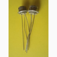 Транзисторы германиевые МП14А, МП16Б, МП26А, МП37Б, МП38, МП39Б, МП41, МП42А