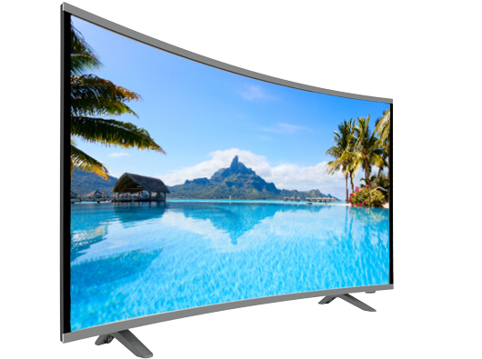 LCD LED Телевизор JPE 32 Изогнутый HD экран T2, USB, HDMI, VGA - Гарантия 1 год