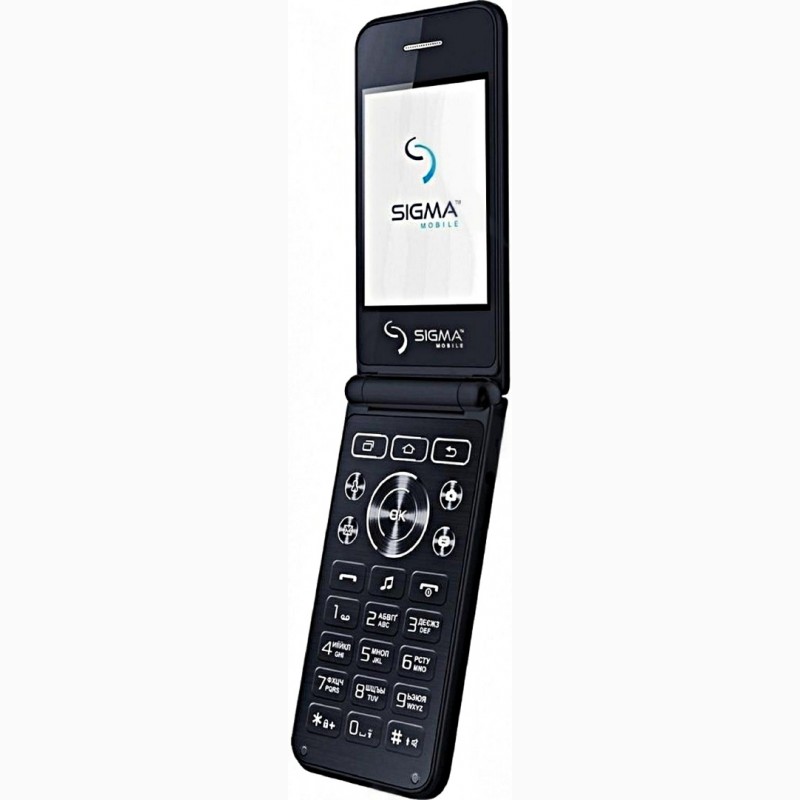 Фото 3. Оригинальный телефон-раскладушка Sigma X-Style 28 Flip 2 сим, 2, 8 дюй