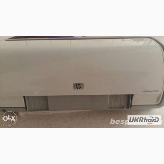 Продам струйный принтер HP Deskjet 3940 вместе с заправочным набором