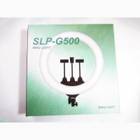 Кольцевая LED лампа SLP-G500 45см 220V 3 крепл.тел. + пульт + чехол