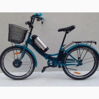 Электровелосипед складной Smart 24 корзина